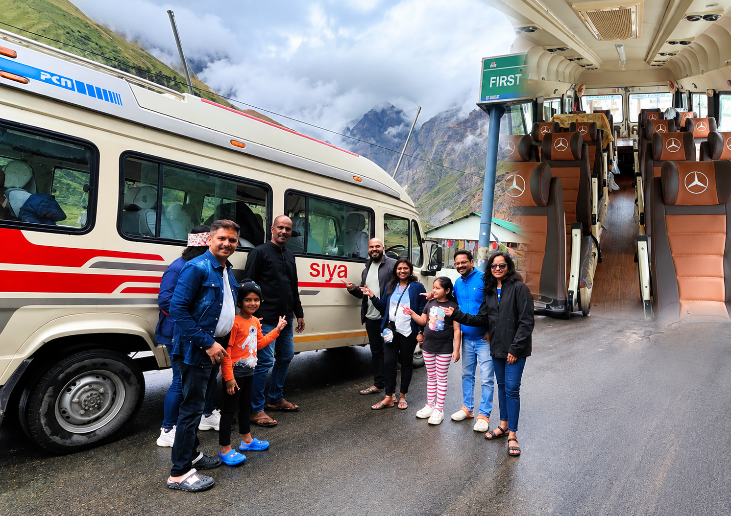 12 Seater Tempo Traveller