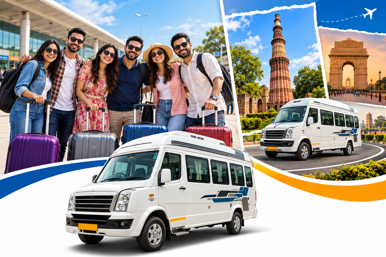 17 Seater Tempo Traveller